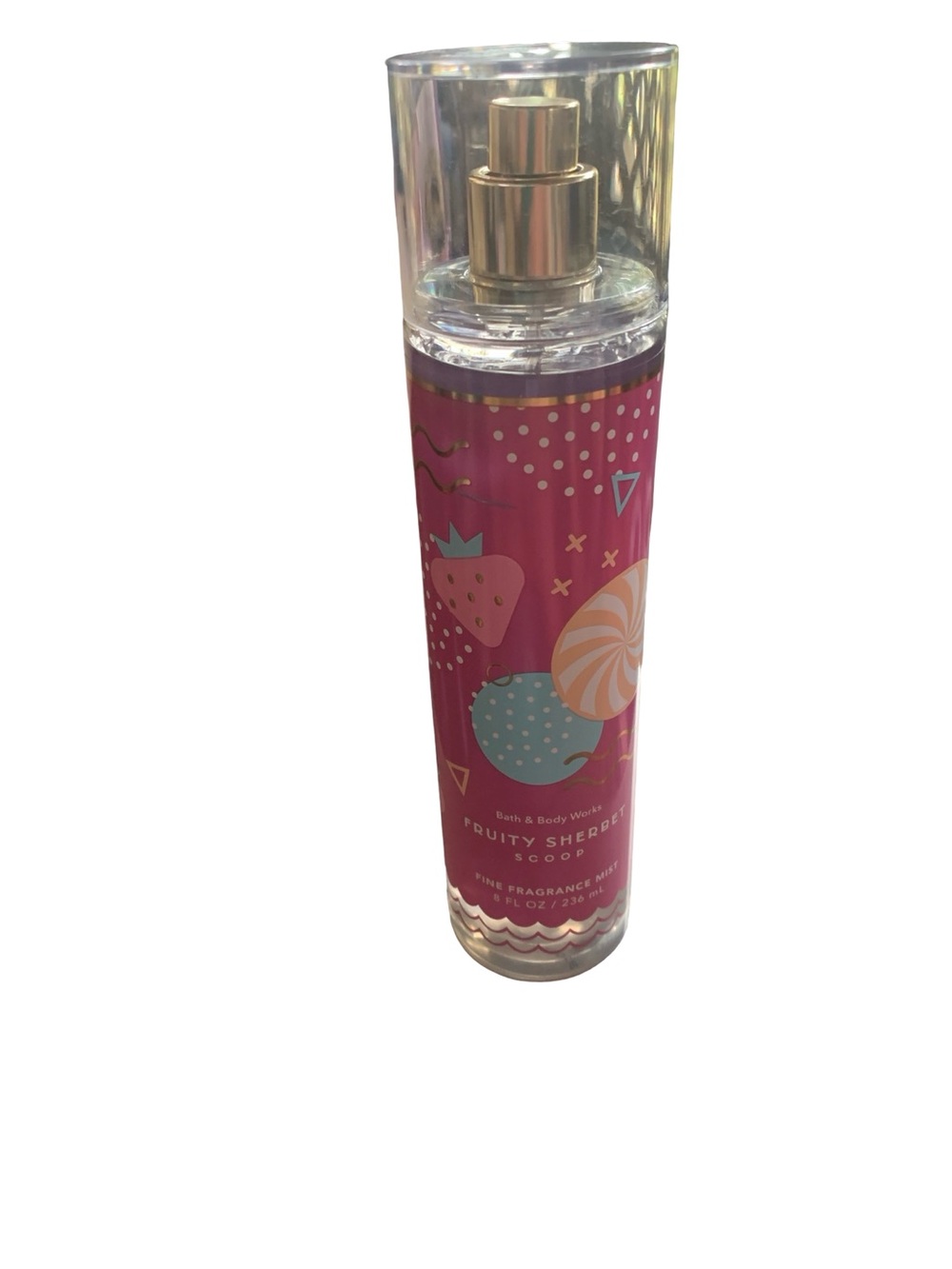 New Bath & Body Works Fruity Sherbet Scoop Fine Fragrance Mist Body Spray 8 oz
